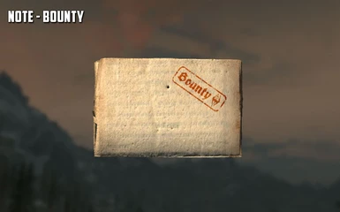 Bounty Note