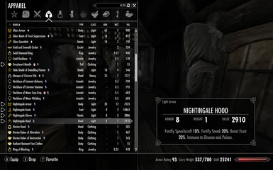 Rebalanced Nightingale - Proper Stealth Armor
