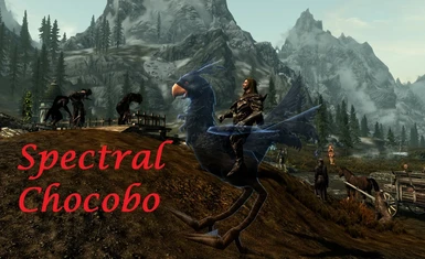 Spectral winged Chocobo