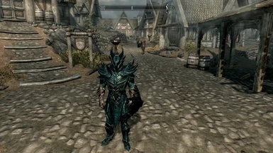 Cyan Daedric Armor