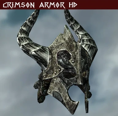 Crimson Armor helmet