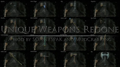 Unique Weapons Redone