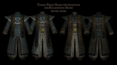 Temple Priest Robes HD Retexture - Reclamation Robes