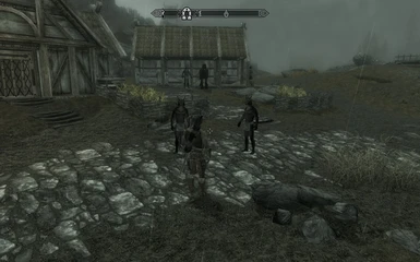 Some Players and I At Whiterun Stables