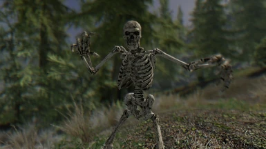 Skeletons Without Glowing Eyes