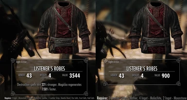 Armored Stats and Recipes