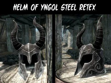 Helm of Yngol Steel Retex