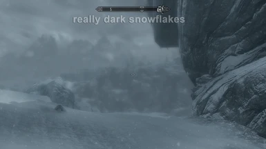 really dark snowflakes