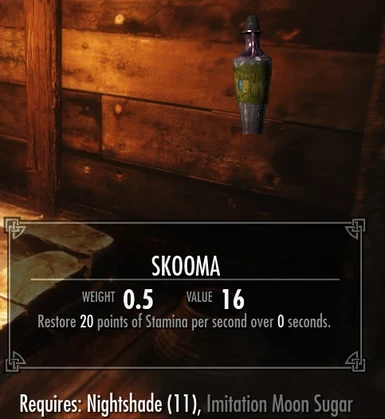 how to make skooma in skyrim