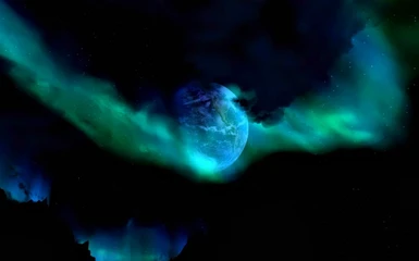 Aurora Curtain Earth
