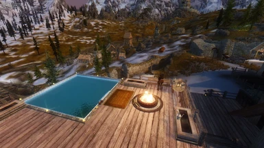 Pool with View of Dragonsreach