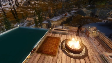 Pool with View of Dragonsreach