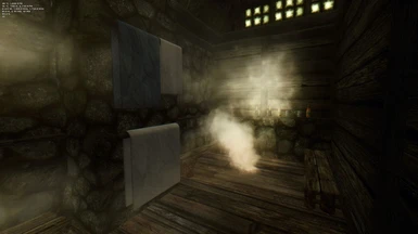 Inside the Sauna Shack