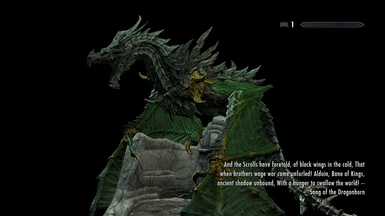 With Classic Alduin Texture