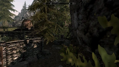 Location of trapdoor - Smelter and wall part of Millwater Retreat and not this mod