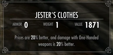 Jester Outfit Enhanced