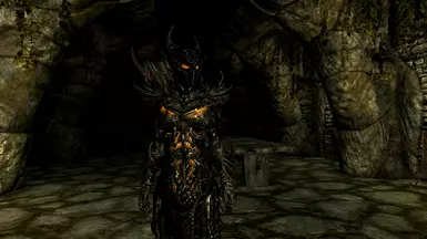 Daedric Armor Glow - Orange