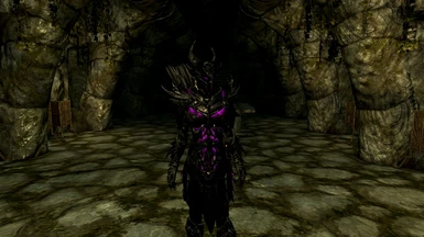 Daedric Armor Glow - Purple