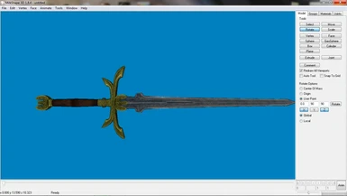 New sword design
