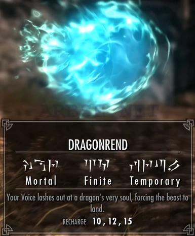Improved Dragonrend Shout