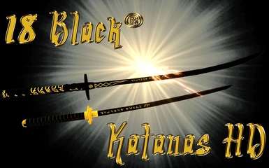 18 Black Katanas Logo