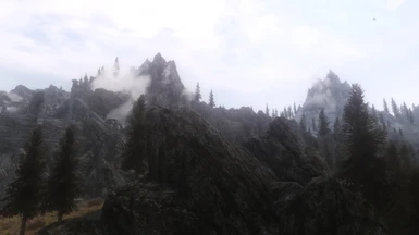 Brownish Rocks Mountains and Cliffs 2K plus patch  with Ruvaak ENB SFO Basic v186 ULO Other mods Thanks