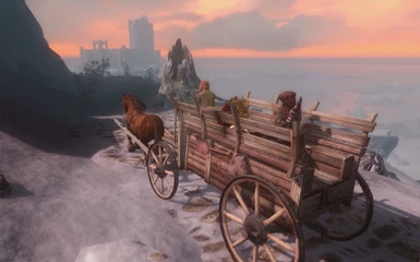 To the Winterhold we ride