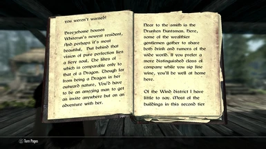 little mention of a new lady in whiterun