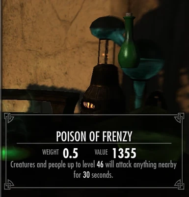 30 Second Frenzy poison