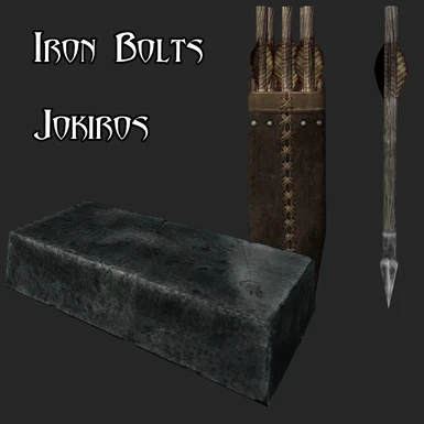 Iron Bolts for Crossbows