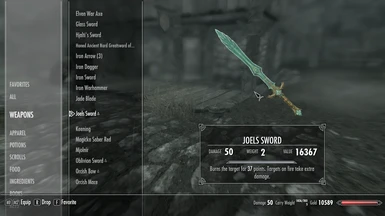Joels Sword