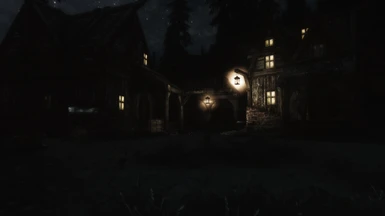 Solitude Stables Night