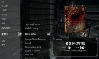 Book of Crafting Spell Tome