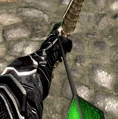 Green Glass Arrow