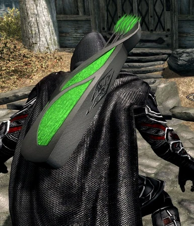 Green Glass Quiver