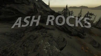 Ash Rocks -- Solstheim ash improvements for Dragonborn DLC