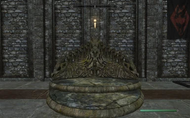 Dragon priest masks altar