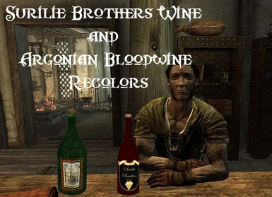 Surile and Argonian Wine Recolor