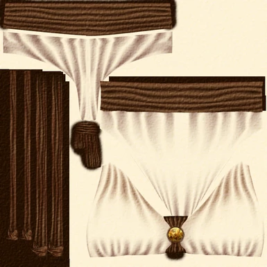 Female underwear texture view