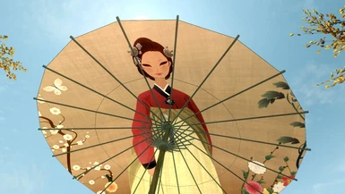 Oriental Umbrellas and Lanterns