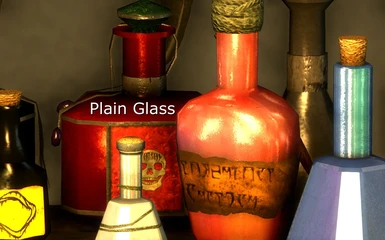 Plain Glass Close Up