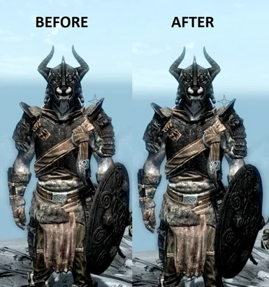 Recolor of the dragonbone helmet, banded iron armor, banded iron shield, ir...