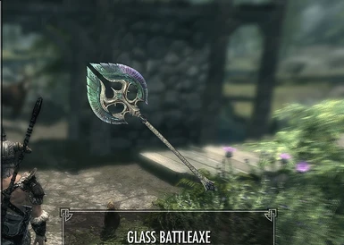 Glass Battleaxe