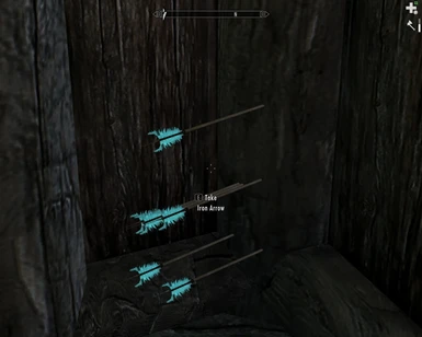 Glowing Fins for Nordic Dragonbone Arrows make them easy to find
