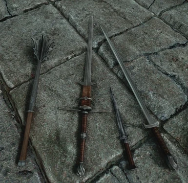 Armoury of Vernon Roche - Witcher 2 Weapons