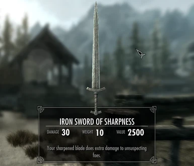 Iron Sword of Sharpness