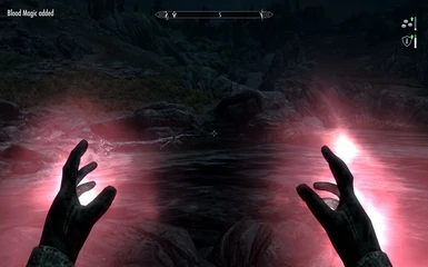Blood Magic Shader Effect in First Person