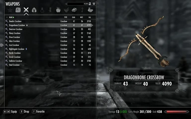 Dragonbone Crossbow