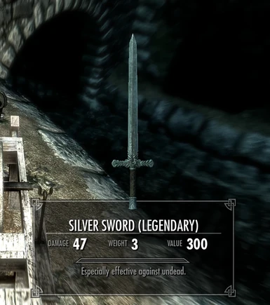 Legendary Silver Sword