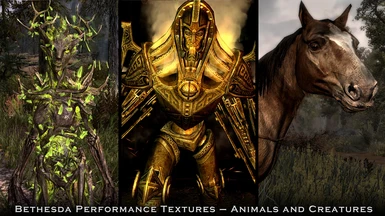 Bethesda Performance Textures - Animals and Creatures